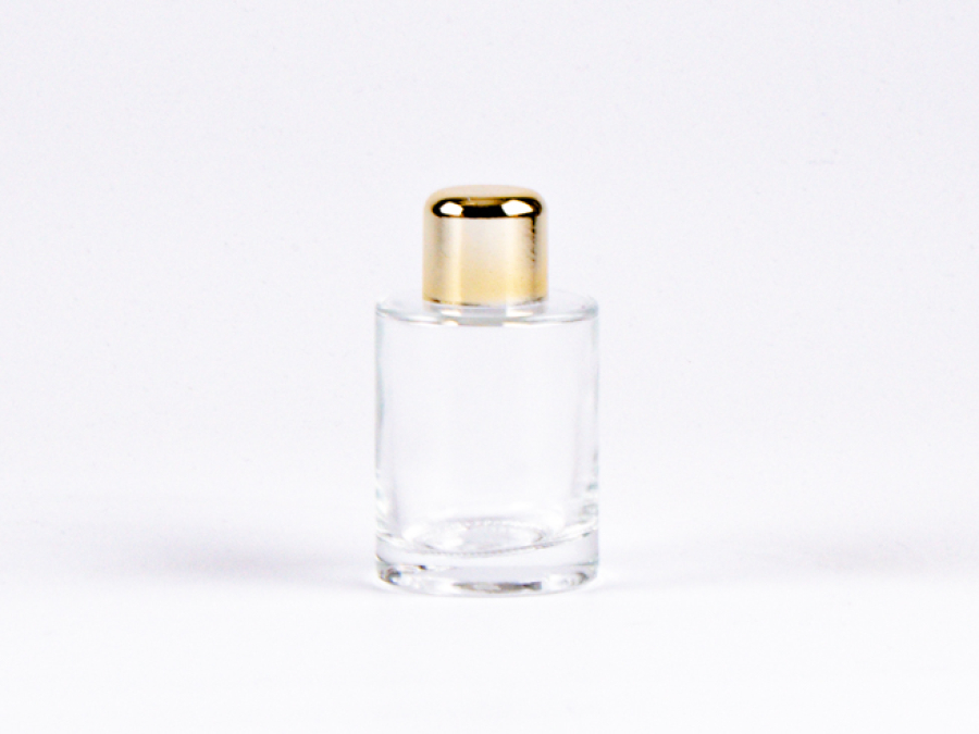 Glasflasche Raoul 30 ml - Tropfmontur Gold